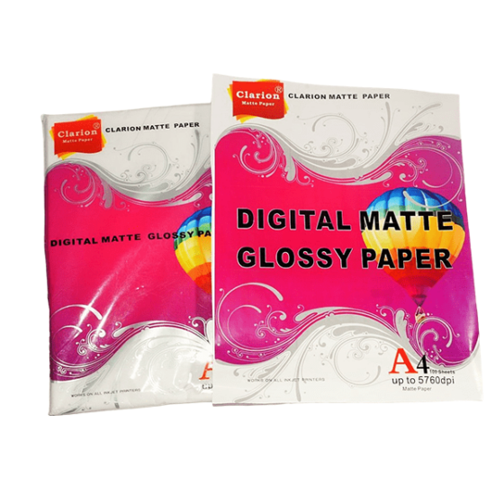Clarion Digital Matte Glossy Papers