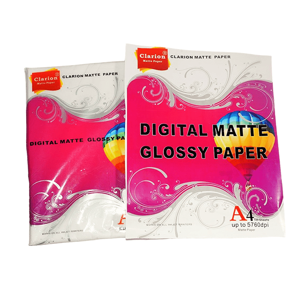 Clarion Digital Matte Glossy Papers