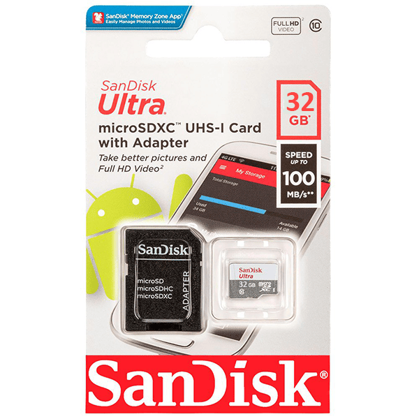 SanDisk Ultra 32GB Memory Card