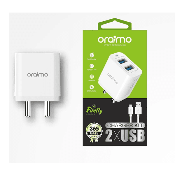 Oraimo Dual USB charger
