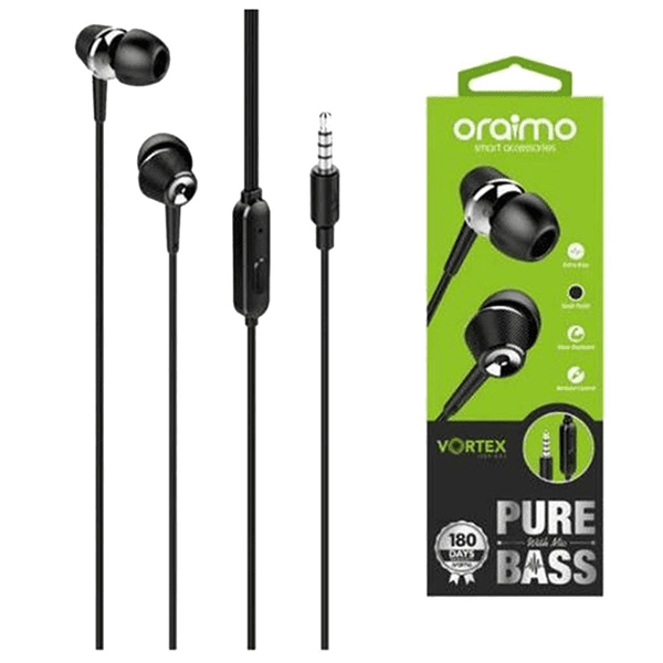 Oraimo Pure Bass Earphones