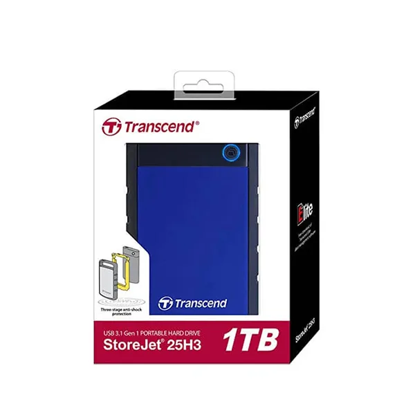 Transcend 1TB StoreJet 25H3 External Hard disk